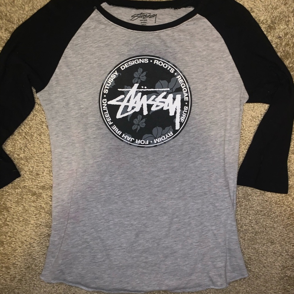 stussy baseball tee